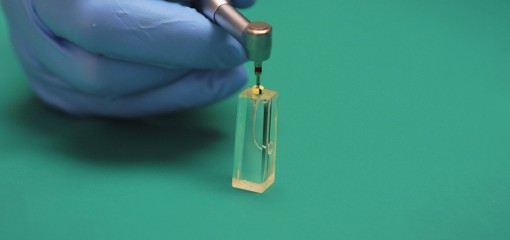 Техника препарирования изогнутого корневого канала с помощью профайлов и эндомотора NSK